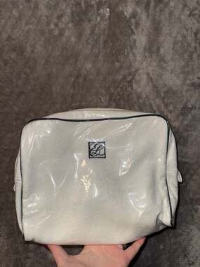 Estée Lauder Cosmetic Makeup Travel Bag Pouch with Logo